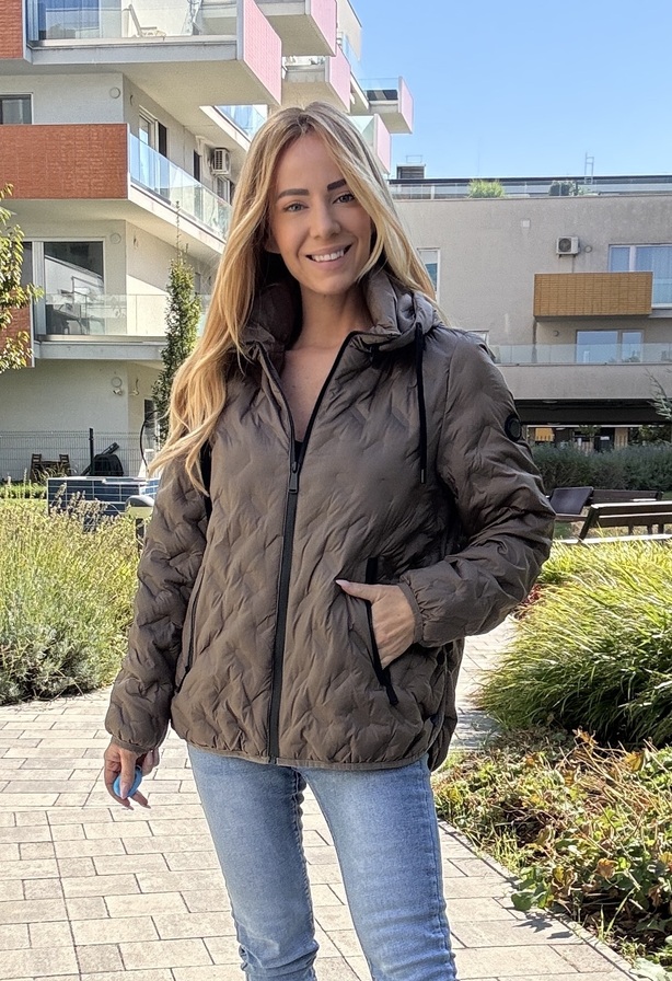 Fanna kabát drapp – Innova Fashion